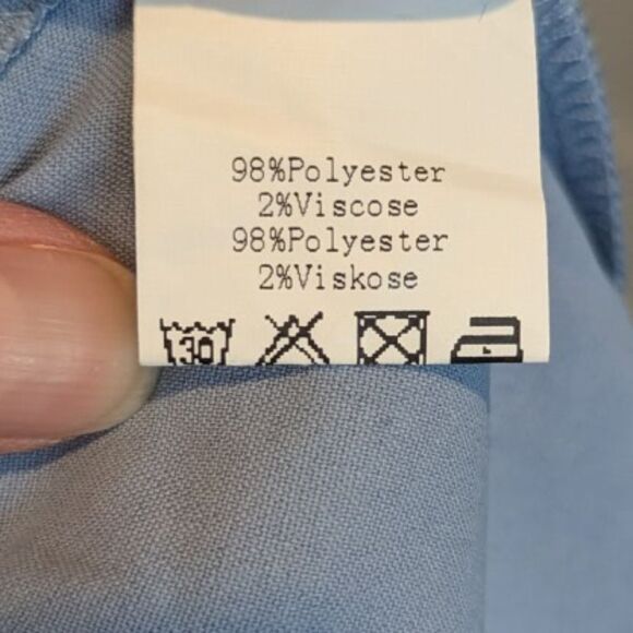 Grace Karin Womens Sundress Size M / L Periwinkle Blue Adjustable Halter Ruffle - Picture 3 of 7